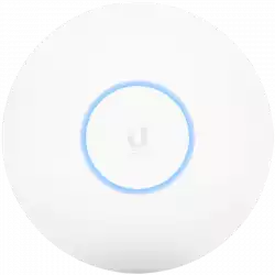 UBIQUITI U6 Pro; WiFi 6; 6 spatial streams; 140 m² (1,500 ft²) coverage; 350+ connected devices; Powered using PoE; GbE uplink.