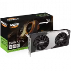 INNO3D NVIDIA RTX 5070 X2 12GB GDDR7 192bit, 2542MHz / 28Gbps, 3x DP, 1x HDMI, 2 fans 2 slot