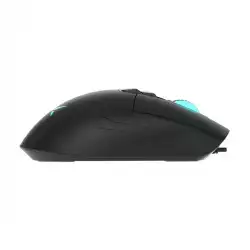 Input Devices - Mouse DELUX DLM-522BU 6400 dpi ,7butt,USB, Black