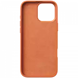 iPhone 16 Pro Max Leather Case Sunset Apricot