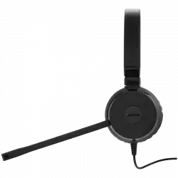 JABRA EVOLVE 20 MS Stereo USB Headband Special Edition Noise cancelling, USB connector, with mute-button and volume control on the cord, with leatherette ear cushion, Microsoft optimized