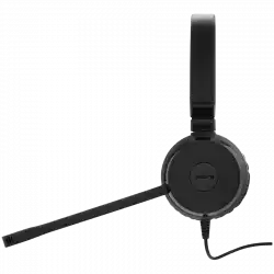 JABRA EVOLVE 30 II MS Stereo USB Headband, Noise cancelling, USB and 3.5 connectivity, with mute-button and volume control on the cord, with leather ear cushion, Microsoft optimized