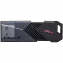 Kingston 128GB Portable USB 3.2 Gen 1 DataTraveler Exodia Onyx