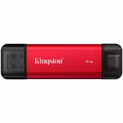 Kingston 1TB Dual USB-A/C Portable SSD, Up to 1050MB/s USB 3.2 Gen 2