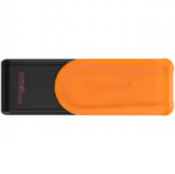 Kingston  256GB Portable USB 3.2 Gen 1 DataTraveler Exodia S (Black/Orange)                          