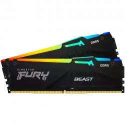KINGSTON 32GB 6000MHz DDR5 CL40 DIMM Kit of 2 FURY Beast RGB