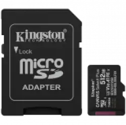 KINGSTON 512GB microSDXC Canvas Select Plus Gen3 150MB/s A1 Card + Adapter