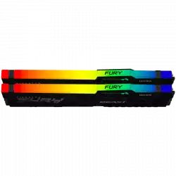 KINGSTON 64GB 6000MT/s DDR5 CL36 DIMM Kit of 2 FURY Beast RGB EXPO
