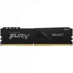 KINGSTON 16GB 2666MHz DDR4 CL16 DIMM 1Gx8 FURY Beast Black