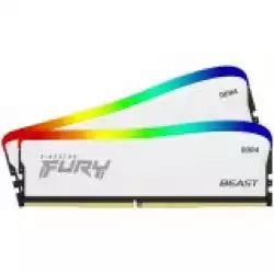 KINGSTON 32GB 3600MT/s DDR4 CL18 DIMM Kit of 2 FURY Beast White RGB SE
