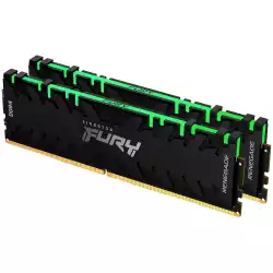 KINGSTON 32GB 3600MHz DDR4 CL16 DIMM Kit of 2 1Gx8 FURY Renegade RGB