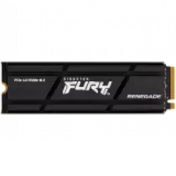 Kingston FURY Renegade 1TB SSD with Heatsink, M.2 2280, PCIe 4.0 NVMe, Read/Write 7300/6000MB/s, Random Read/Write: 900K/1000K IOPS                          