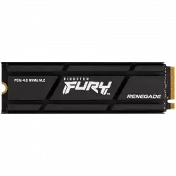 Kingston FURY Renegade 1TB SSD with Heatsink, M.2 2280, PCIe 4.0 NVMe, Read/Write 7300/6000MB/s, Random Read/Write: 900K/1000K IOPS