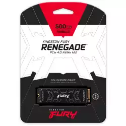 KINGSTON FURY Renegade 500GB SSD, M.2 2280, PCIe 4.0 NVMe, Read/Write 7300/3900MB/s, Random Read/Write: 450K/900K IOPS
