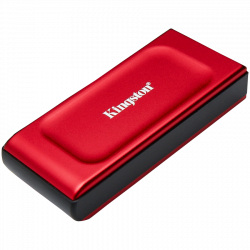 KINGSTON XS1000R 2TB SSD Pocket-Sized USB 3.2 Gen 2 External Solid State Drive Red