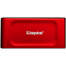 KINGSTON XS1000R 2TB SSD Pocket-Sized USB 3.2 Gen 2 External Solid State Drive Red KINGSTON XS1000R 2TB SSD Pocket-Sized USB 3.2 Gen 2 External Solid State Drive Red