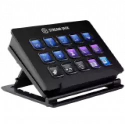 Elgato Stream Deck, 15 LCD keys, One-touch tactile operation, Elgato Game Capture, OBS, Twitch, Twitter, TipeeeStream, XSplit, YouTube, Mixer, and more, Automated alerts, Onscreen Antics w/ GIFs & others, Unique Key Configurations, Automated Plugins