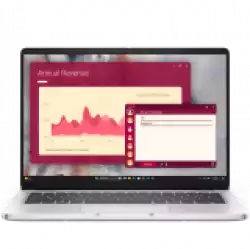 Лаптоп Dell Pro 14 (PC14250), Intel Core Ultra 7 255U(12C, 14T, 12MB, up to 5.2GHz), 14.0