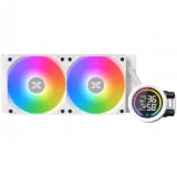 LK 240 Digital Arctic (WH AIO,Digital LCD Pump Head & 240mm PWM Fan,Mini ARGB Controller,Intel & AMD Mounting Kit)