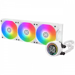 LK 360 Digital Arctic (WH AIO,Digital LCD Pump Head & 360mm PWM Fan,Mini ARGB Controller,Intel & AMD Mounting Kit)