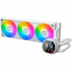 LK Pro 360 Digital Arctic EN47411 (WH AIO,Digital LCD Pump & 360mm PWM Fan,Mini ARGB Controller,Intel & AMD & 20xx)