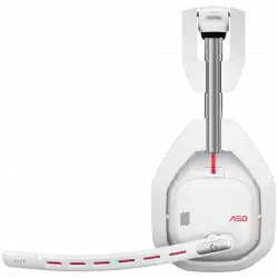 LOGITECH Astro A50 LIGHTSPEED Wireless Gaming Headset + Base Station - WHITE - 2.4GHZ - PLUGC - EMEA28-935