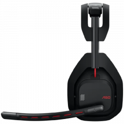 LOGITECH Astro A50 LIGHTSPEED Wireless Gaming Headset + Base Station - BLACK - 2.4GHZ - PLUGC -  EMEA28-935