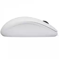 LOGITECH B100 Corded Mouse - WHITE - USB - B2B