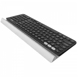 LOGITECH K780 Multi-Device Wireless Keyboard - DARK GREY/SPECKLED WHITE - US INT'L