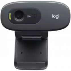 LOGITECH C270 HD Webcam - BLACK - USB