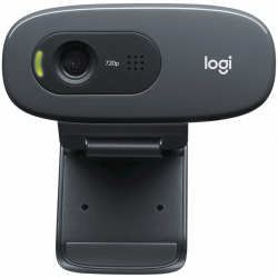 LOGITECH C270 HD Webcam - BLACK - USB