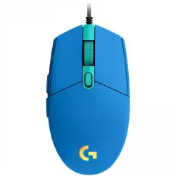 LOGITECH G203 LIGHTSYNC Corded Gaming Mouse - BLUE - USB