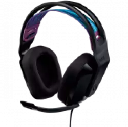 LOGITECH G335 Wired Gaming Headset - BLACK - 3.5 MM
