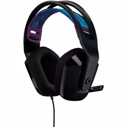 LOGITECH G335 Wired Gaming Headset - BLACK - 3.5 MM
