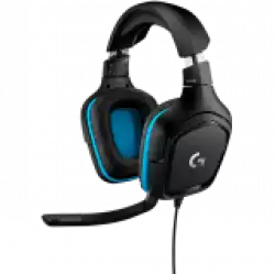 LOGITECH Gaming Headset G432 Headset 7.1 channel full size wired USB 3.5 mm jack black