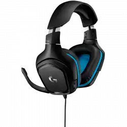 LOGITECH Gaming Headset G432 Headset 7.1 channel full size wired USB 3.5 mm jack black