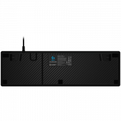 Logitech G513 Keyboard, GX Brown Tactile, Lightsync RGB, USB Passthrough Data/Power, Alumium Alloy, Game Mode, Memory Foam Palmrest, Gaming Keycaps, Keycap Puller, Black Carbon