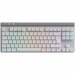 LOGITECH G515 LIGHTSPEED TKL - WHITE - US INT'L - 2.4GHZ/BT- EMEA28i-935 - TACTILE