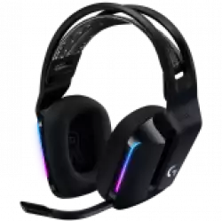 LOGITECH G G733 LIGHTSPEED Wireless RGB Gaming Headset Headset full size 2.4 GHz wireless black