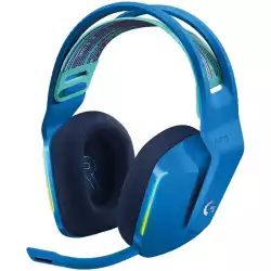 LOGITECH G G733 LIGHTSPEED Wireless RGB Gaming Headset Headset full size 2.4 GHz wireless blue