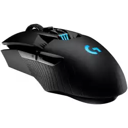 Logitech G903 Wireless Mouse, Lightsync RGB, Lightspeed Wireless, HERO 25K DPI Sensor, 400 IPS, Programmable Buttons, 10g Optional Weight, 110g, Black