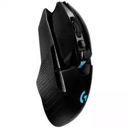Logitech G903 Wireless Mouse, Lightsync RGB, Lightspeed Wireless, HERO 25K DPI Sensor, 400 IPS, Programmable Buttons, 10g Optional Weight, 110g, Black