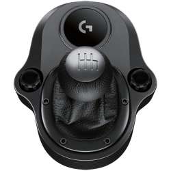 Logitech G Shifter, Six Speeds, G923, G29 AND G920 Racing Wheels, Steel, Leather