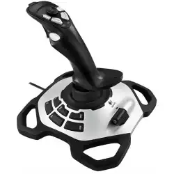 Logitech G Extreme 3D Pro Joystick, Twist Rudder Control, 12 Programmable Buttons, 8-Way Hat Switch