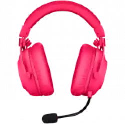 LOGITECH G PRO X2 LIGHTSPEED Wireless Gaming Headset - Blue Mic - MAGENTA