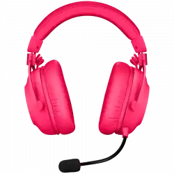 LOGITECH G PRO X2 LIGHTSPEED Wireless Gaming Headset - Blue Mic - MAGENTA
