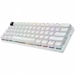 LOGITECH G PRO X 60 LIGHTSPEED Wireless Gaming Keyboard (Tactile) - WHITE - US INT'L - 2.4GHZ/BT - EMEA28-935 - TACTILE SWITCH