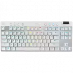 LOGITECH G PRO X TKL LIGHTSPEED Mechanical Gaming Keyboard - WHITE - US INT'L - TACTILE