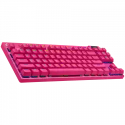 LOGITECH G PRO X TKL LIGHTSPEED Mechanical Gaming Keyboard - MAGENTA - US INT'l - TACTILE