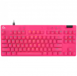 LOGITECH G PRO X TKL RAPID Gaming Keyboard - MAGENTA - US INT'L - USB - EMEA28i-935 - LINEAR